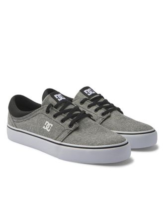 DC Sneaker DC SHOES Trase TX, Herren, Gr. 5(37), grau (battleship smashup), Obermaterial:Obermaterial: Textil / Futter: Textil / Aussensohle: Gummi;, Sch