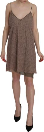 Pink Memories pink MEMORIES Cotton Spaghetti Strap A-line Mini Womens Dress