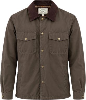 MC2 Saint Barth Matte Brown Corduroy Collar Jacket