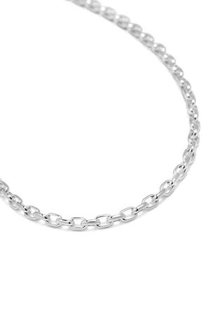 Nialaya Thin Cable Chain Necklace in Sterling Silver at Nordstrom