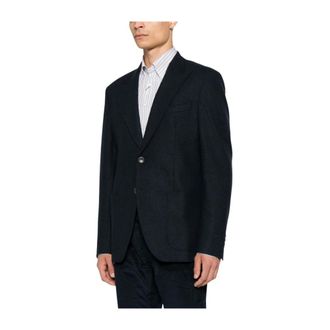 Etro Heren, Jassen, Blauw, Maat: L