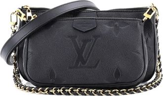 Louis Vuitton Multi Pochette Accessoires Monogram Empreinte Giant crossbody bag - Nero