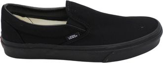 Vans Elastische Instapper Canvas Rubberen Zool Schoen - Heren - Sneakers - Zwart - 40 1/2 EU - Schoenen