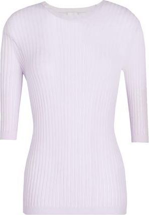 8 by YOOX COTTON BLEND MOCK-NECK KNIT TOP