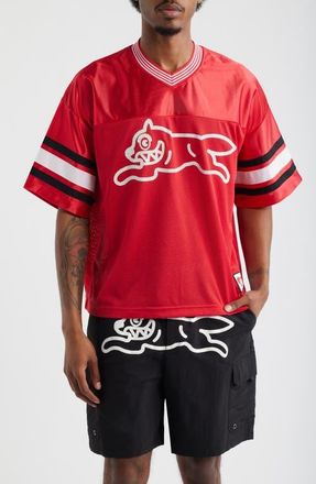 Icecream For Us Mesh T-Shirt in Pompeian Red at Nordstrom, Size Xx-Large