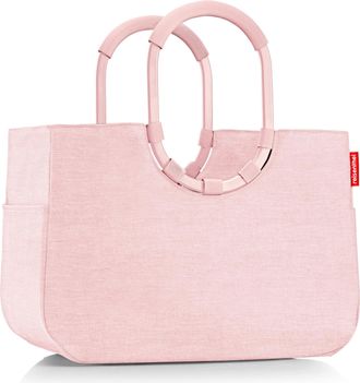 Reisenthel Einkaufskorb REISENTHEL loopshopper L Frame, Damen, rosa, Polyester, Einkaufsk&ouml;rbe Einkaufskorb