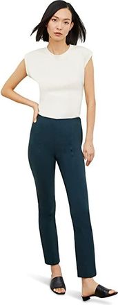 M.M.LaFleur Foster Pants Womens Clothing Deep Sea : 10, Nylon/Elastane/Cotton