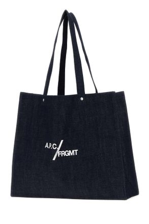 A.P.C. Mens Sors Tote Navy Cotton