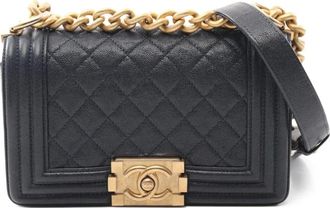Chanel Borsa a spalla Boy Chanel piccola 2019 - Blu