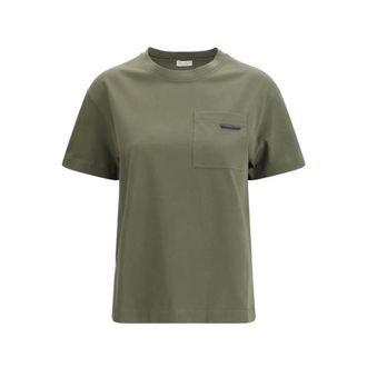 Brunello Cucinelli Donna, Top, Verde, S, new