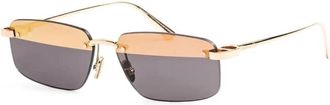 Dior Cdior S4U E0A7 Zonnebrillen - Dames - Zonnebrillen - Geel - 57 MM - Accessoires
