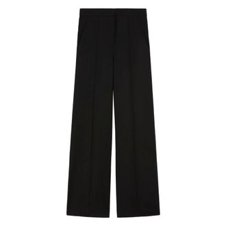 Max Mara Dames, Broeken, Zwart, Maat: XS