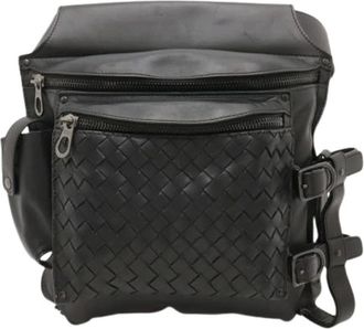 Bottega Veneta Pre-owned Belt Bags, male, Black, Size: ONE SIZE Pre-owned Vintage Shoulder Bag