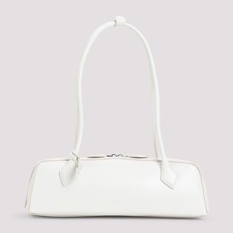 Alaia White Le Teckel Shoulder Bag