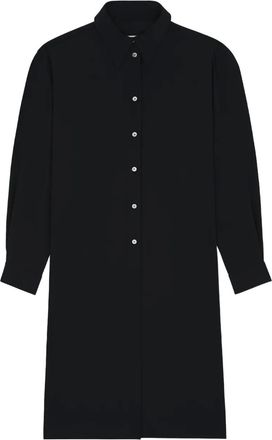 Maison Margiela Linnen overhemd - Zwart
