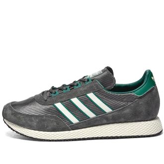 adidas Heren, Schoenen, Grijs, Maat: 41 1/3 EU Leer