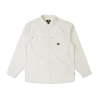 Converse One Star Woven Shirt Asia Sizing White 10026908-A01