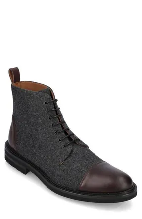 Taft The Jack Boot in Grey/oxblood at Nordstrom, Size 11.5