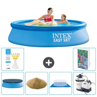 Intex Piscina Easy Set Redonda - 244x61 Cm - 7-piezas S158