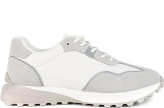 Sergio Moretti Trainers Leisure - Heren - Sneakers - Grijs - 44 EU - Leer - Schoenen