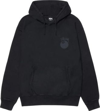 St&uuml;ssy Hoodies & sweatvesten, Heren, Zwart, M, Katoen, Hoodies