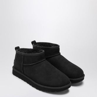UGG Classic Ultra Mini Black Boot