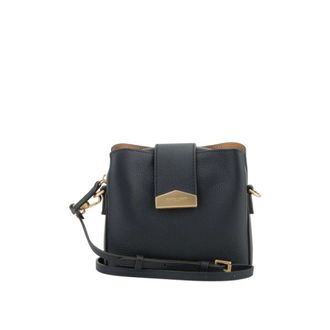 Pourchet Tassen, Dames, Blauw, ONE Size, Leer, Petit Trotteur