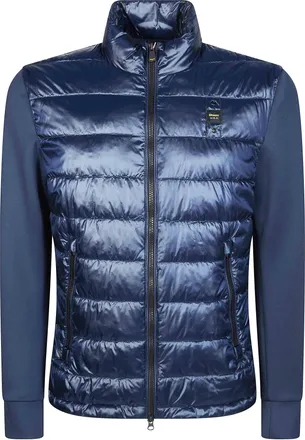 Blauer Blue Biker Ny Quilted Zip-Up Jacket