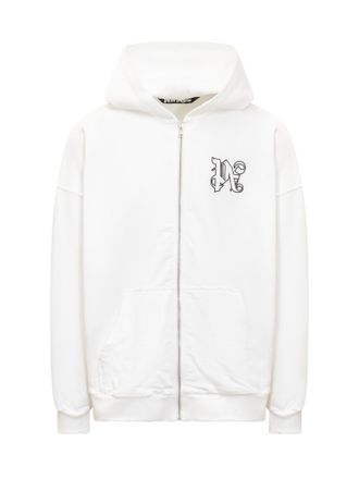 Palm Angels Full Zip Hoodie