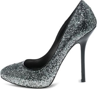 Miu Miu Pumps con glitter 130mm - Effetto metallizzato