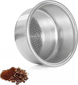 OEM Cesta De Filtro Para Espresso De 51 Mm - Filtro De Caf&eacute; De Acero Inoxidable Para M&aacute;quinas Delonghi Y Accesorios Para La Preparaci&oacute;n De Caf&eacute;