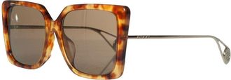 Gucci Oversized Havana Sunglasses (Authentic Pre-Loved)
