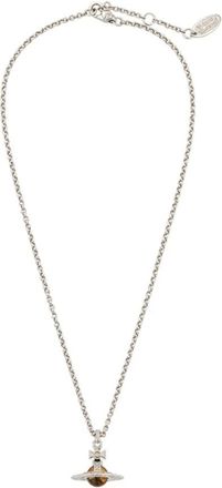 Vivienne Westwood Nuovo Ciondolo Petite Orb - - Accessories - Donna - Grigio - ONE SIZE
