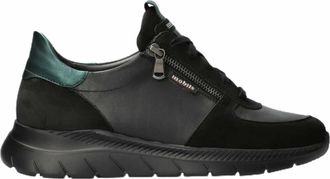 Mephisto Ryma Veterschoen - Dames - Schoenen - Zwart - Maat: 37 1/2 EU Leer