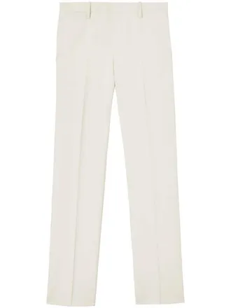 Off-white Straight pantalon - Wit