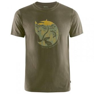 Fj&auml;llr&auml;ven Arctic Fox T-Shirt f&uuml;r Herren | oliv