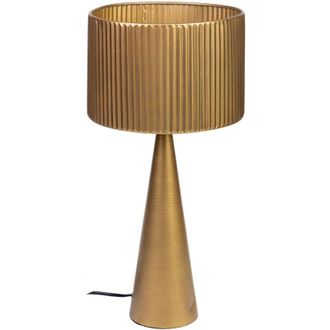 Wanderlust Deco L&aacute;mpara De Mesa De Metal 24x24x49.5h Cm