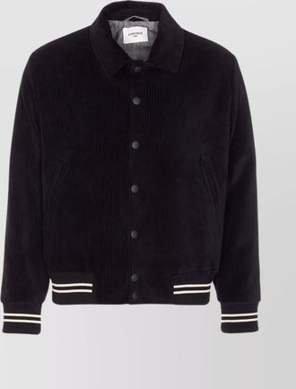 Circolo 1901 corduroy texture jacket ribbed cuffs