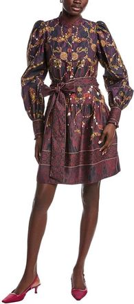 Marchesa Printed Mini Shirtdress