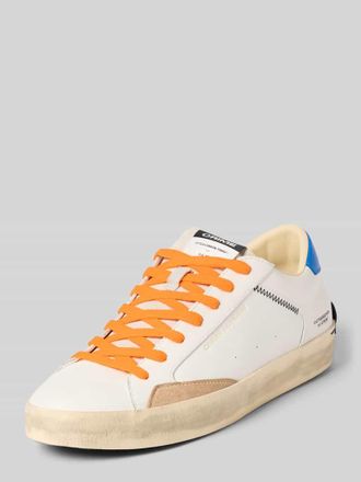Crime London Sneaker mit Schn&uuml;rung Modell DISTRESSED in Weiss, Gr&ouml;&szlig;e 41
