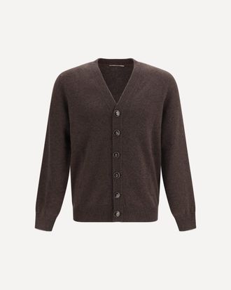 Brunello Cucinelli Cashmere Cardigan Male 54