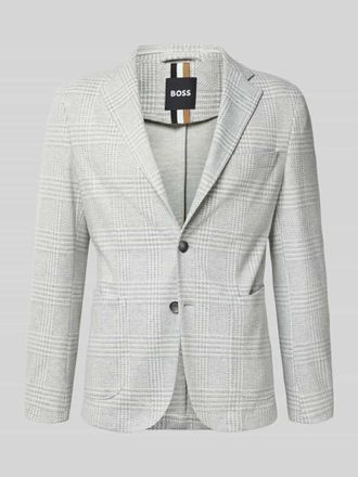 HUGO BOSS Slim Fit Anzugsakko aus italienischem Jersey Modell HANRY in Hellgrau, Größe 102
