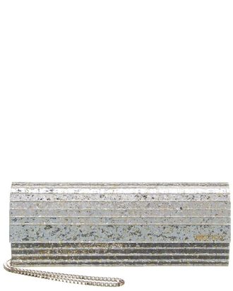 Jimmy Choo London Sweetie Glitter Acrylic Clutch