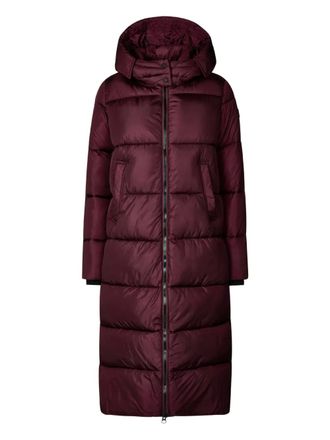 Save The Duck hooded padded coat - women - Polyester - 2 - Red