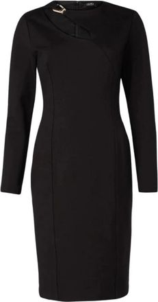 Liu Jo Elegante Kokerjurk - Dames - Casual kleedjes - Zwart - L - Kleedjes