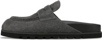 Naked Wolfe Cord Mule - Heren - Slip ons - Grijs - 45 EU - Wol - Schoenen