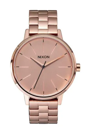 Nixon The Kensington Bracelet Watch, 37mm in Rose Gold at Nordstrom