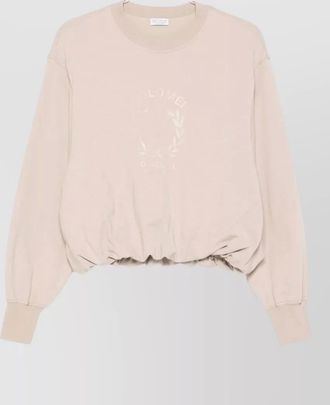 Brunello Cucinelli cotton sweatshirt crew neck long sleeves