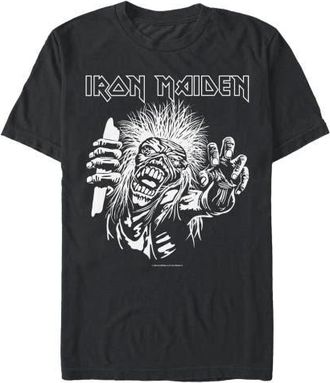 Iron Maiden Mens Iron Maiden Black and White Eddie T Shirt at Nordstrom, Size Xxx-Large