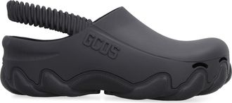 GCDS Ibex Logo Detail Rubber Mules